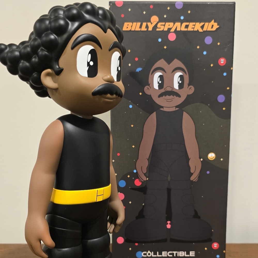 Black and Yellow Action Figure